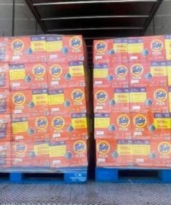 Laundry detergent pallets