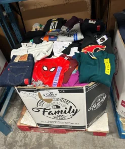 buy clothing liquidation pallets