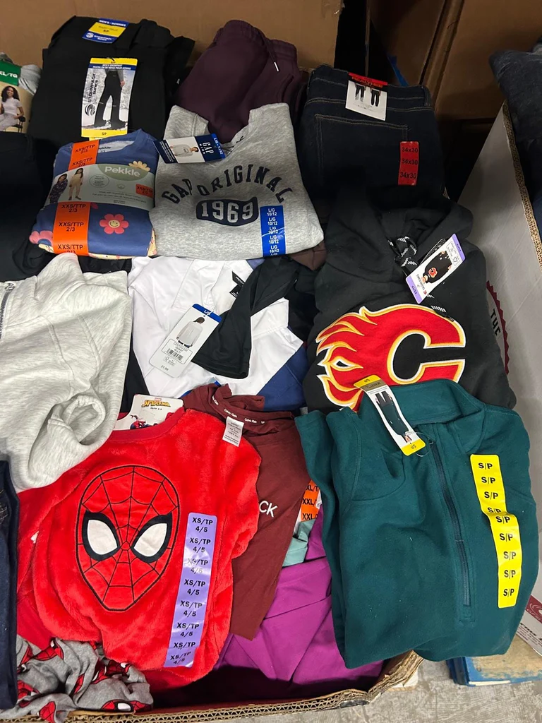 buy clothing liquidation pallets