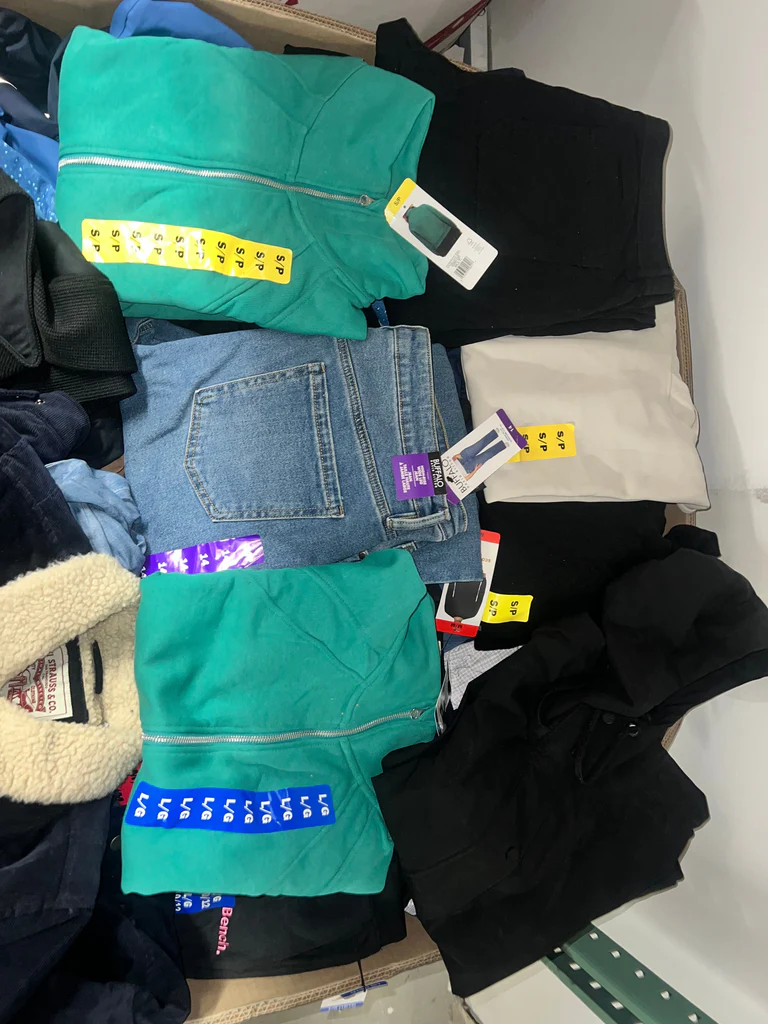 clothing liquidation pallets europe