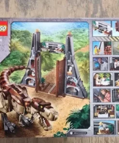 lego jurassic park t rex rampage 75936
