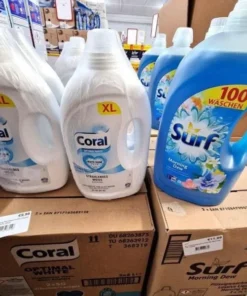 Laundry detergent pallets